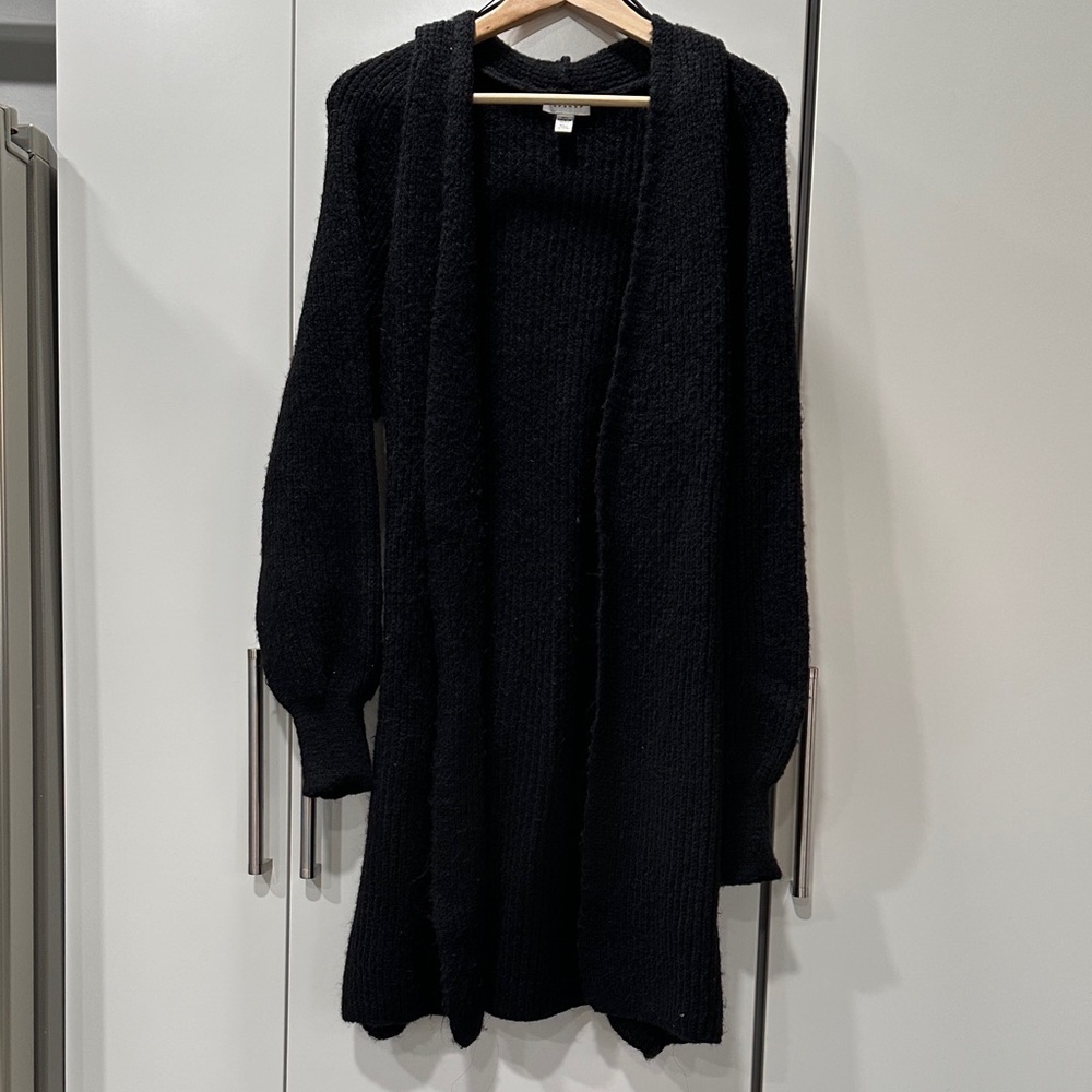 Topshop Black Knit Cardigan